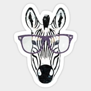 zebra africa cartoon funny animals Sticker